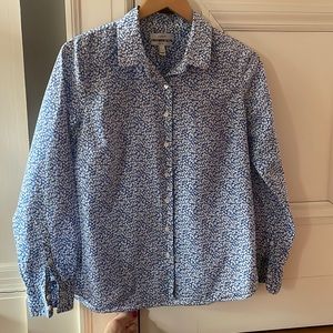 J Crew Perfect Shirt long sleeve button down 10